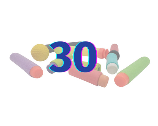 30 Used Compatible Darts