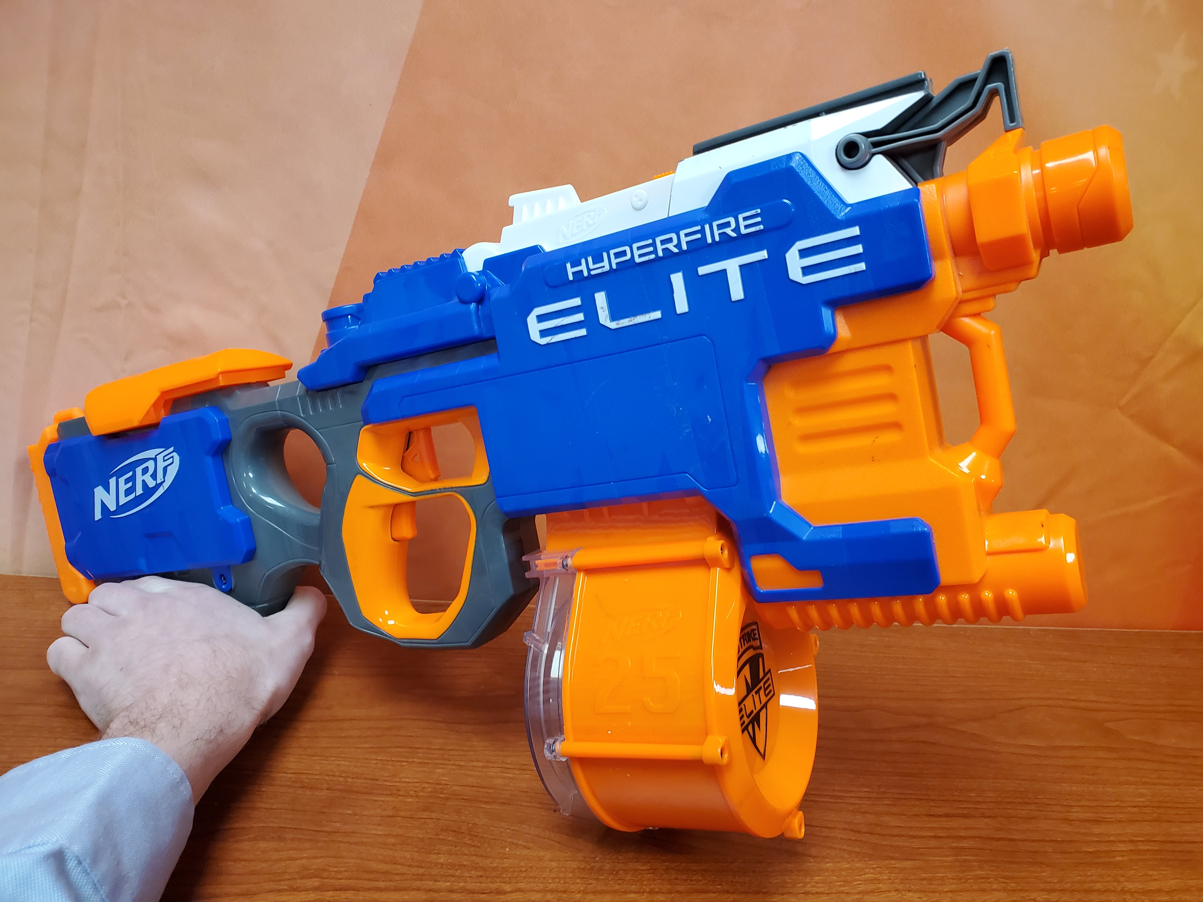 Hyperfire Bar Nerf N-Strike Elite Hyperfire – Blaster Guy