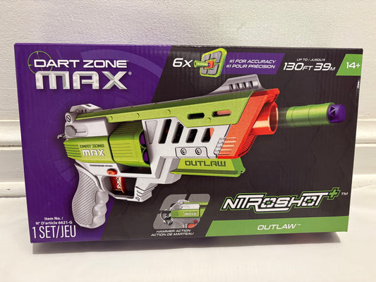 Dart Zone Max Nitroshot+ Outlaw