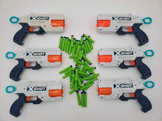 X-Shot Reflex 6 Party Lot